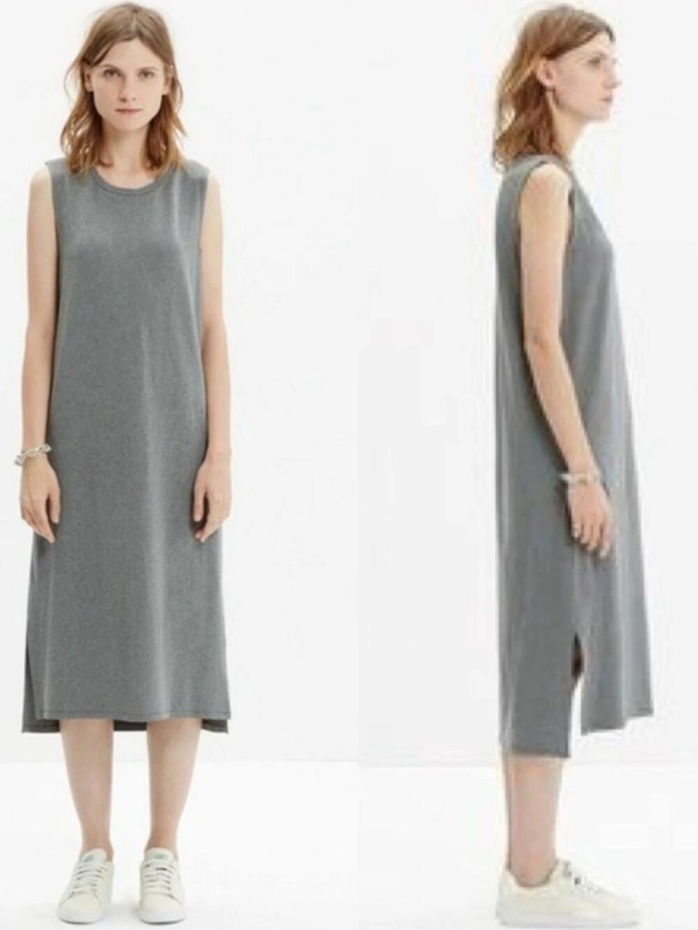 Madewell Sleeveless T-shirt Maxi Dress